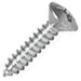 Oval Head Phillips Sheet Metal Screws Plated
